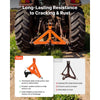 VEVOR 3 Point Trailer Hitch with 2" Receiver, 3 Pt Quick Hitch Attachment with 3 Trailer Balls, Tractor Tow Drawbar Adapter for Category 1, Kubota, Mahindra, Ford, Yanmar, John Deere, Massey Ferguson