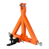 VEVOR 3 Point Trailer Hitch with 2" Receiver, 3 Pt Quick Hitch Attachment with Trailer Ball, Tractor Tow Drawbar Adapter, Fits Category 1, Kubota, Mahindra, Ford, Yanmar, John Deere, Massey Ferguson