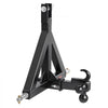VEVOR 3 Point Trailer Hitch 2 in Receiver, 3pt Quick Hitch Attachment with 3 Trailer Balls, Tractor Tow Drawbar Adapter, Compatible with Kubota, Mahindra, Ford, Yanmar, John Deere, Massey Ferguson