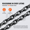VEVOR 1/2 Ton/1100 LBS Hand Chain Hoist 10 FT Come Along, 1100 lbs Capacity G80 Galvanized Carbon Steel with Double-Pawl Brake, Auto Chain Leading & 360° Rotation Hook, for Garage Factory Dock