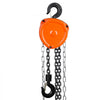 VEVOR Hand Chain Hoist, 1 Ton 2200 lbs Capacity 10 FT Come Along, G80 Galvanized Carbon Steel with Double-Pawl Brake, Auto Chain Leading & 360° Rotation Hook, for Garage Factory Dock