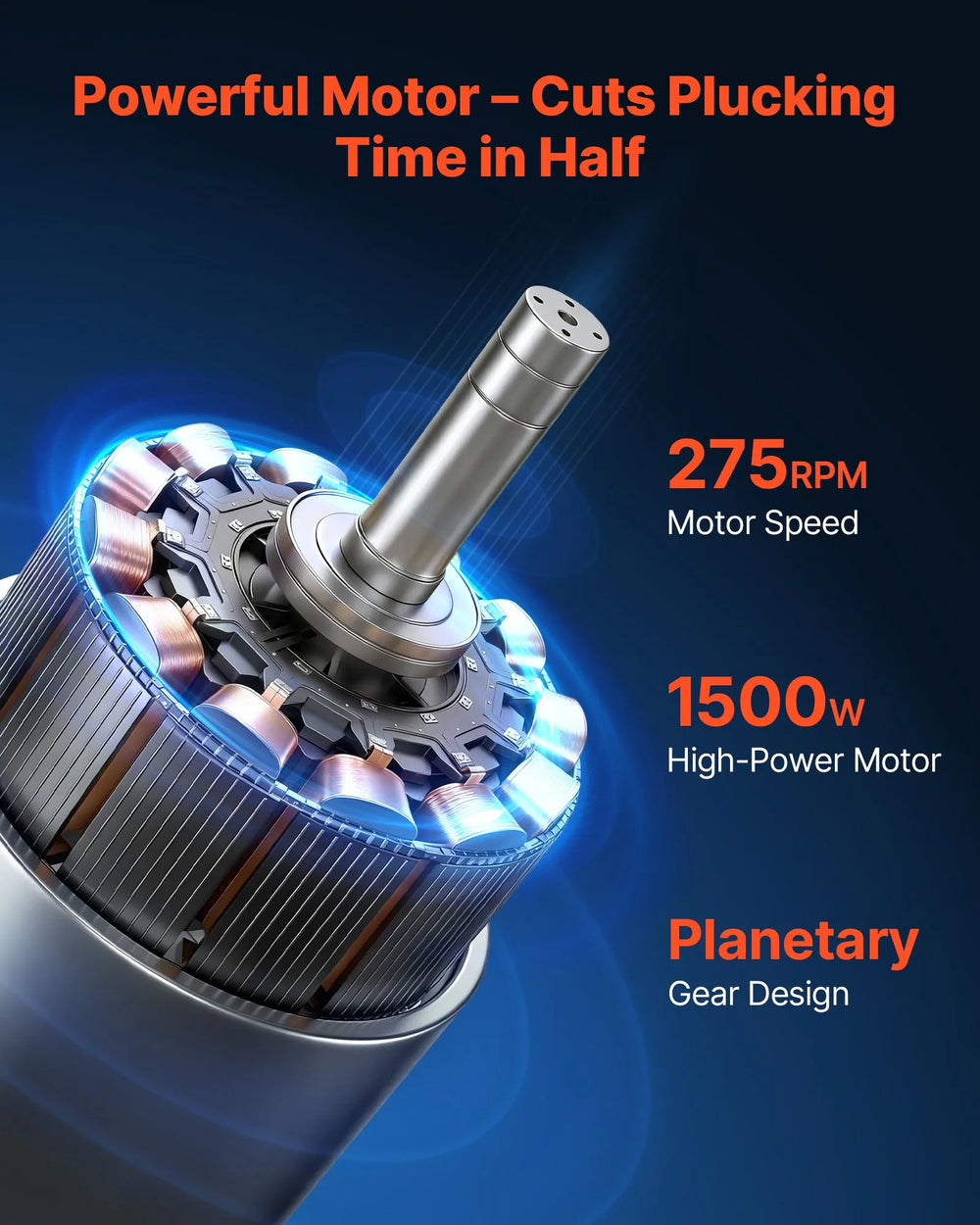 VEVOR chicken plucker machine, image 3