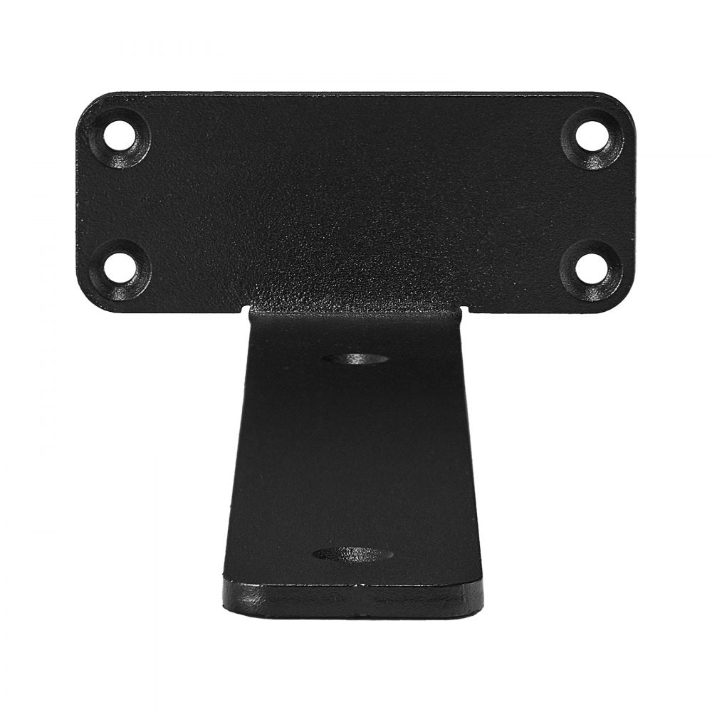 VEVOR Shelf Bracket, 8”L x 4”W x 1.6”H 6 Pcs, Heavy Duty Floating Shelf Brackets, Brackets for Shelves, 5mm Thick Matte Black L Shelf Bracket,Steel Shelving Brackets with 160 lbs Load Capacity