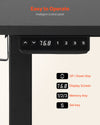 VEVOR standing desk - intelligent control panel with memory keys