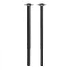 VEVOR Adjustable Table Legs, 24-40 in Round Steel Furniture Legs, 1200 lbs Max Load Heavy Duty, Quick Installation, Ideal for Home Office Desk DIY, Coffee Dinner Bar Tables, Workbenches, 4 PCS, Black