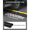 VEVOR Cable Protector Ramp, 22,000 lbs/axle Capacity, 1 Channel Heavy Duty Rubber Cord Hose Wire Cover, 2.76 x 1.97 in Channel, Traffic Speed Bump with Flip-Open Top Cover, for Indoor Outdoor, 1 Pack