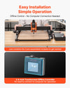 VEVOR CNC Router Machine, 300W Spindle, 3-Axis Wood Engraving Milling Machine, with 15.75 x 15.75 x 2.36 in Working Area, Offline Controller, Aluminum Alloy Structure, for Wood Acrylic Carving Cutting
