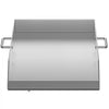 VEVOR Stainless Steel Griddle,18" X 16" Universal Flat Top Rectangular Plate, BBQ Charcoal/Gas Grill with 2 Handles and Grease Groove with Hole，Grills for Camping, Tailgating and Parties