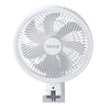 VEVOR 8.5 in Wall Mount Fan, Oscillating Hanging Fan with Remote Control, 10 ft Powerful Airflow, DC Motor, 4 Speeds & Timer, Auto 90° Horizontal & Manual Vertical Tilt, Ideal for Home, Office, RV