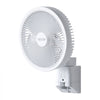 VEVOR 8.5 in Wall Mount Fan, Oscillating Hanging Fan with Remote Control, 10 ft Powerful Airflow, DC Motor, 4 Speeds & Timer, Auto 90° Horizontal & Manual Vertical Tilt, Ideal for Home, Office, RV