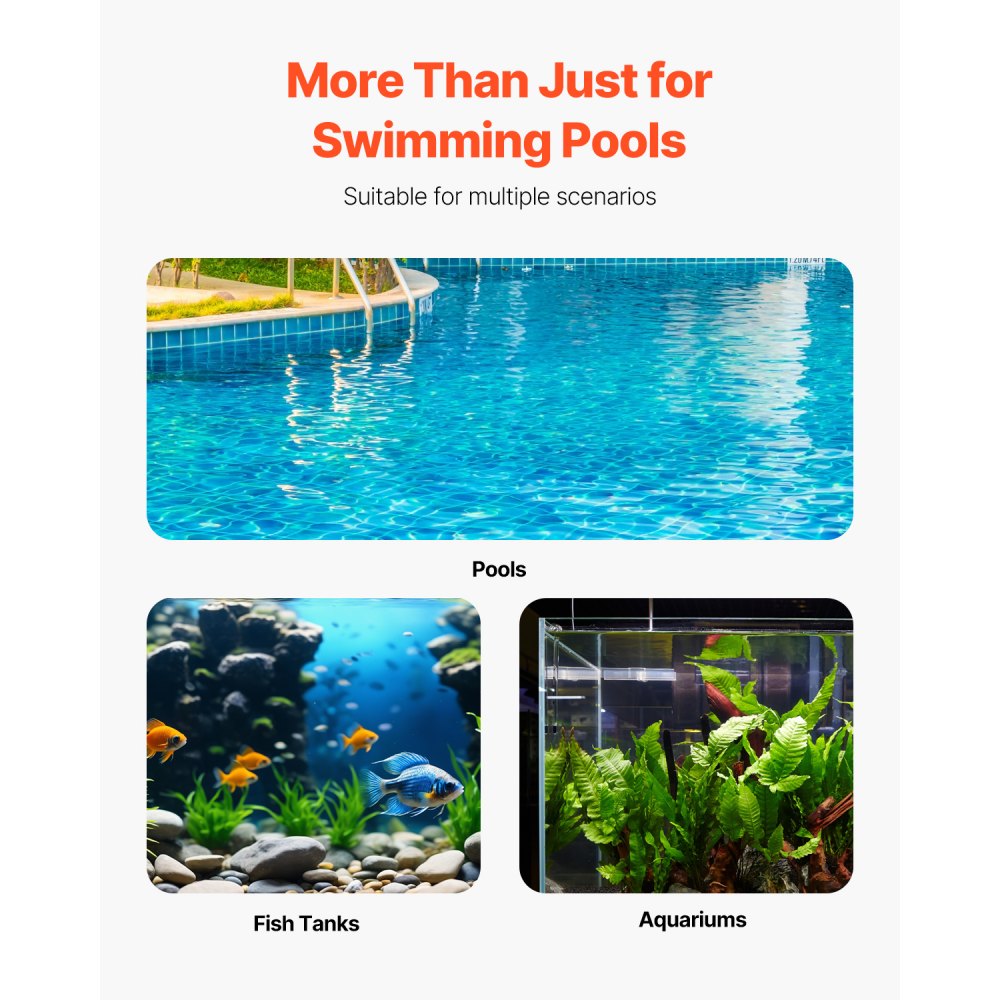 VEVOR Pool Filter Balls for Sand Filter, 3.1 lbs, Filter Balls Replace Pool Filter Sand, Reusable Blue Polyester Fiber Filter Media with Wash Bag, for Swimming Pool Aquarium Tank Above Ground Pool