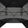 VEVOR Hunting Blind, 4-5 Person See Through Ground Blinds with Carrying Bag, 270 Degree Portable Camouflage Tent, Durable Concealed Shelter with Silent Magnetic Door and Window, for Turkey and Deer