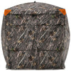 VEVOR Hunting Blind, 4-5 Person See Through Ground Blinds with Carrying Bag, 270 Degree Portable Camouflage Tent, Durable Concealed Shelter with Silent Magnetic Door and Window, for Turkey and Deer