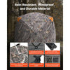 VEVOR Hunting Blind, 270° See Through Ground Blind, 4-5 Person Pop Up Deer Blind for Hunting with Carrying Bag, Portable Resilient Hunting Tent, One-Way See-Through Mesh for Turkey and Deer Hunting