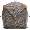VEVOR Hunting Blind, 270° Ground Blind, 1-2 Person Pop Up Deer Blind for Hunting with Carrying Bag, Portable Resilient Hunting Tent, 3 Horizontal Windows for Turkey and Deer Hunting