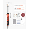 VEVOR Plastic Welder Kit, 60W/100W Dual-Power Plastic Welding Soldering Iron with 3 Welding Tips and 20 Welding Rods, Professional Plastic Repair Welding Tool for Car Bumper, Kayaks, Toys, Electronics