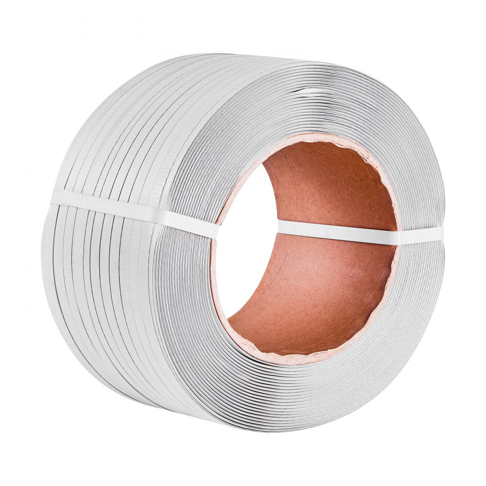 VEVOR Banding Strapping Kit, Heavy Duty Banding Sealer Tool with 3200 ft Length PP Band, 1000 Metal Seals, 50 Corner Protectors, Plastic Pallet Packaging Strapping Kit for Warehouse/Shipping/Moving
