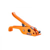 VEVOR Banding Strapping Kit, Heavy Duty Banding Sealer Tool with 330 ft Length PP Band, 100 Metal Seals, Plastic Manual Pallet Packaging Strapping Kit for Warehouse/Shipping/Moving/Home, Orange