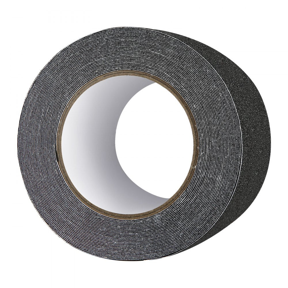 VEVOR Anti-Slip Tape, 35 FT x 4 inch Non Slip Grip Tape for Stairs Steps, 80-Grit Aluminum Oxide High Traction Non-Skid Stair Treads with Strong Adhesive Backing, Suitable for Indoor & Outdoor Use