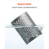 VEVOR Screen Mesh for Plastic Shredder, High-Quality Steel Durable Mesh, 0.315 in/8 mm High-Precision Aperture Screen, Compatible with Model 180 Plastic Grinder, Suitable for Small Particle Recycling