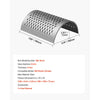 VEVOR Screen Mesh for Plastic Shredder, High-Quality Steel Durable Mesh, 0.315 in/8 mm High-Precision Aperture Screen, Compatible with Model 180 Plastic Grinder, Suitable for Small Particle Recycling