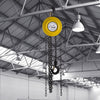 VEVOR Hand Chain Hoist, 2200 lbs /1 Ton Capacity Chain Block, 15ft/4.5m Lift Manual Hand Chain Block, Manual Hoist with Industrial-Grade Steel Construction for Lifting Good in Transport & Workshop, Ye