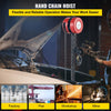 VEVOR Hand Chain Hoist, 4400 lbs /2 Ton Capacity Chain Block, 8ft/2.5m Lift Manual Hand Chain Block, Manual Hoist with Industrial-Grade Steel Construction for Lifting Good in Transport & Workshop, Red