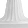 VEVOR Plastic Urn Planters, 15.8 x 26.4 Inch, 2 Pack White Classic Flower Pots Front Porch Planters, Indoor & Outdoor Vase for Wedding, Party, Event, Home, Stage, Garden, Balcony, Patio Decoration