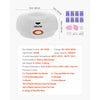 VEVOR Paraffin Wax Machine for Hands and Feet, 2000ML Professional Paraffin Wax Warmer, Low/High 2-Level Temperature Control Paraffin Bath Moisturizing Kit for Skin Hydration, Home Spa, Beauty Salons