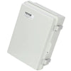 VEVOR Outdoor Electrical Junction Box, 16.93 x 12.99 x 7.09 in, ABS Plastic Electrical Enclosure Box with Hinged Cover Stainless Steel Latch, IP67 Dustproof Waterproof for Outdoor Electrical Projects