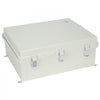 VEVOR Outdoor Electrical Junction Box, 20.87 x 16.92 x 7.87 in, ABS Plastic Electrical Enclosure Box with Hinged Cover Stainless Steel Latch, IP67 Dustproof Waterproof for Outdoor Electrical Projects