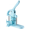 VEVOR Button Maker Machine 1"/1.25"/2.25"(25/32/58 mm) Pin Maker Blue, with 300pcs Button Parts, Circle Cutter and Magic Book, Ergonomic Handle, for DIY Badges, Pins, Fridge Magnets and Key Chains
