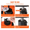 VEVOR Button Maker Machine, 0.98 inch/25mm Pin Maker with 500pcs Button Parts, Button Maker with Panda Magic Book, Ergonomic Arc Handle Punch Press Kit, For Children DIY Gifts and Christmas