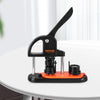 VEVOR Button Maker Machine, 0.98 inch/25mm Pin Maker with 500pcs Button Parts, Button Maker with Panda Magic Book, Ergonomic Arc Handle Punch Press Kit, For Children DIY Gifts and Christmas