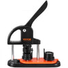 VEVOR Button Maker Machine, 0.98 inch/25mm Pin Maker with 500pcs Button Parts, Button Maker with Panda Magic Book, Ergonomic Arc Handle Punch Press Kit, For Children DIY Gifts and Christmas