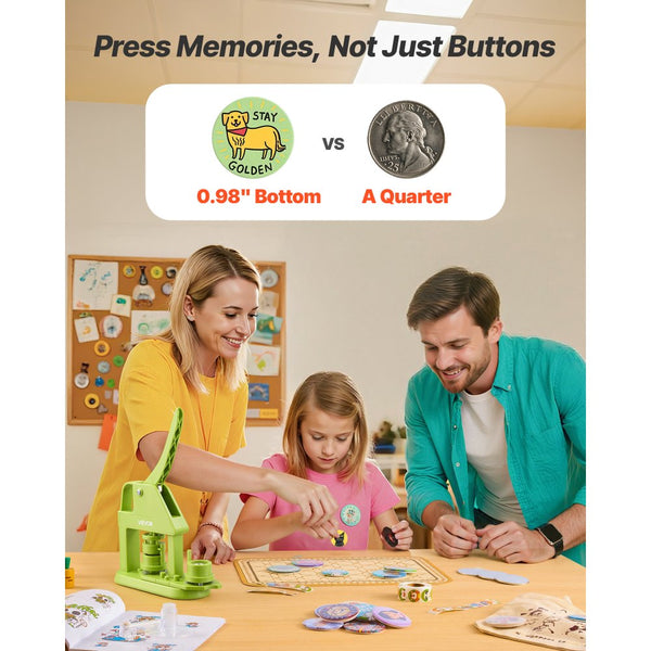 Vevor Button Maker Machine 0.98
