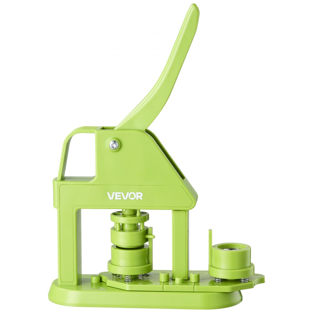 VEVOR Button Maker Machine, 0.98 in, Plastic Pin Maker with 500pcs Button Parts, Mr. Panda Magic Book, Circle Cutter and Hex Wrenches, Reinforced Ergonomic Handle, for DIY Badges, Personalized Pins