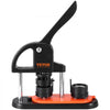 VEVOR Button Maker, 1.25 inch/32mm Pin Maker with 500pcs Button Parts, Ergonomic Arc Handle Punch Press Kit, Button Maker Machine with Panda Magic Book, For Children DIY Gifts and Christmas