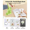 VEVOR Button Maker Machine, 1.26 in, Plastic Pin Maker with 500pcs Button Parts, Mr. Panda Magic Book, Circle Cutter and Hex Wrenches, Reinforced Ergonomic Handle, for DIY Badges, Personalized Pins