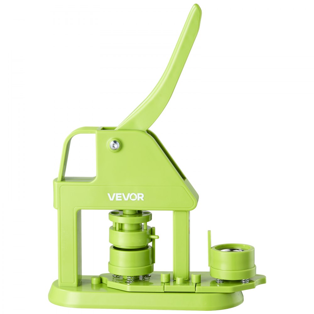 VEVOR Button Maker Machine, 1.26 in, Plastic Pin Maker with 500pcs Button Parts, Mr. Panda Magic Book, Circle Cutter and Hex Wrenches, Reinforced Ergonomic Handle, for DIY Badges, Personalized Pins