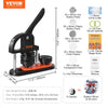 VEVOR Button Maker Machine, 2.28 inch/58mm Pin Maker with 100pcs Button Parts, Ergonomic Arc Handle Punch Press Kit, Button Maker with Panda Magic Book, For Children DIY Gifts and Christmas