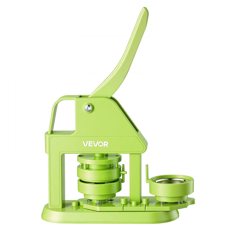 VEVOR Button Maker Machine, 2.28 in, Plastic Pin Maker with 100pcs Button Parts, Mr. Panda Magic Book, Circle Cutter and Hex Wrenches, Reinforced Ergonomic Handle, for DIY Badges, Personalized Pins