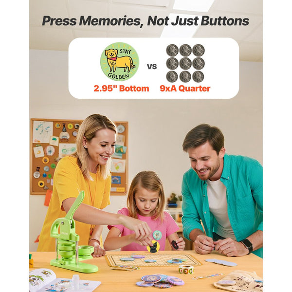 Vevor Button Maker 2.95