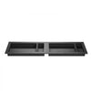 VEVOR Shower Niche, 16 x 32 inch + 16 x 32 inch Recessed Wall Niche with Movable Shelf, 4 inch Thick Modern Soap&Shampoo Storage Organizer,Square Corners,Sealed Waterproof,Black for Bathroom Shower