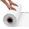 VEVOR 12 Mil Plastic Sheeting 10' x 100' Heavy Duty Thick Polyethylene Roll, Plastic Drop Cloth Painters Tarp, Polyethylene Covering for Crawl Space Vapor Barrier, Weed Control, Garden, Black & White
