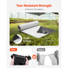 VEVOR 10 Mil Plastic Sheeting Heavy Duty 10' x 65', Thick Plastic Sheeting Roll, Plastic Drop Cloth Painters Tarp Covering for Crawl Space Vapor Barrier, Black and White Double-Sided, Multi-Purpose