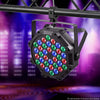VEVOR LED Par Lights, 4 Pack 36 LED RGB Stage Lights Uplight Stage Lighting, for DJ, Event, Music Party, Wedding, Bar, Church, Remote & DMX Control, Sound Activated, 6 Lighting Effects, Carry Handle