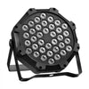 VEVOR LED Par Lights, 4 Pack 36 LED RGB Stage Lights Uplight Stage Lighting, for DJ, Event, Music Party, Wedding, Bar, Church, Remote & DMX Control, Sound Activated, 6 Lighting Effects, Carry Handle