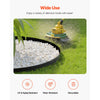 VEVOR Landscape Edging, 33 ft x 4 in Plastic Garden Border Edging with 30 Spikes & 2 Ground Stakes, No Dig, Flexible Lawn Edgings Roll, UV-Resistant Mini Fence Borders for Flower Beds Yard Paver