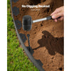 VEVOR Landscape Edging, 66 ft x 4 in Plastic Garden Border Edging with 60 Spikes & 2 Ground Stakes, No Dig, Flexible Lawn Edgings Roll, UV-Resistant Mini Fence Borders for Flower Beds Yard Paver
